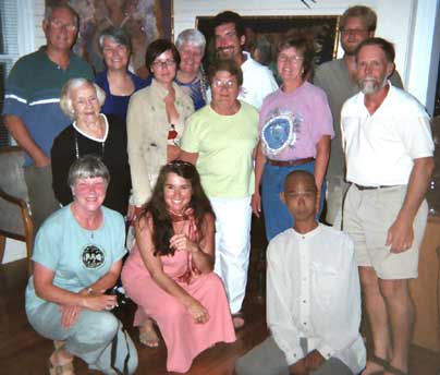 Jane with a group of September 11th Families for Peaceful Tomorrows